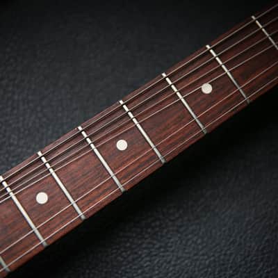 1995 Fender American Stratocaster Matching Headstock Burgundy Mist image 10