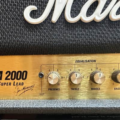 Marshall JCM 2000 DSL 50 Dual Super Lead 2-Channel 50-Watt Guitar Amp Head image 2