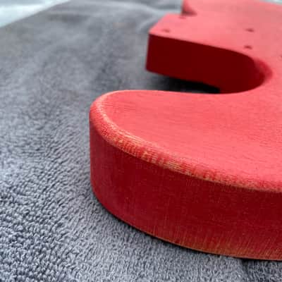 Tele Body Mahogany 2020 Dakota Red image 5