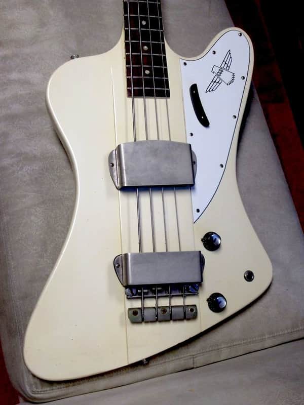 Gibson Thunderbird II 1964 Polaris White image 1