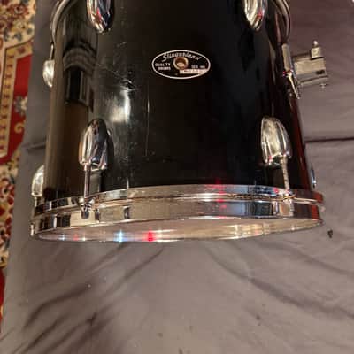 Slingerland Tom Tom 13x12 -80s - Black wrap image 3