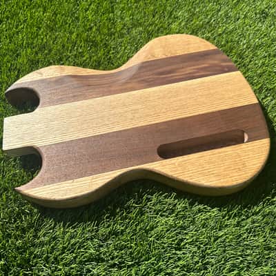 SHC - SG Style 7 string kit - natural shellac, oil stain, and matte poly image 7