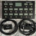 RJM Mastermind GT16 MIDI Switcher with DIN7F Phantom Power Adapter Box, 7-Pin MIDI Cable, and 5-pin MIDI Cable