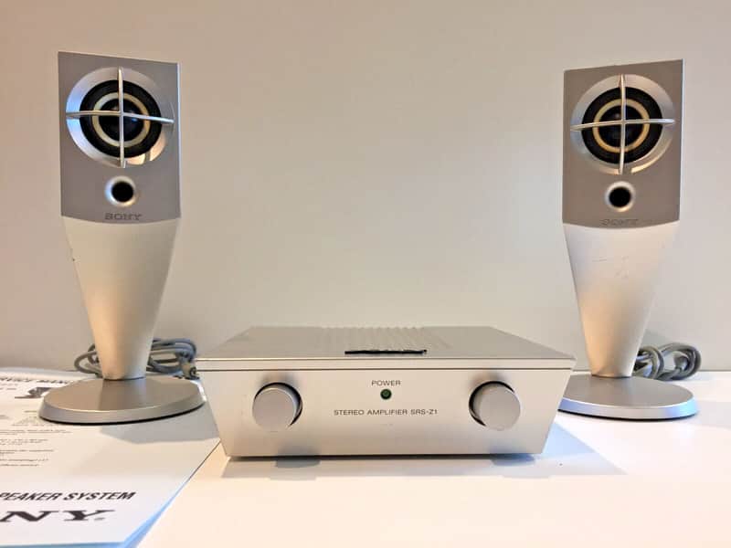 Sony SRS-Z1 ステレオアンプ シルバー Amazon.co.jp: SONY アクティブ