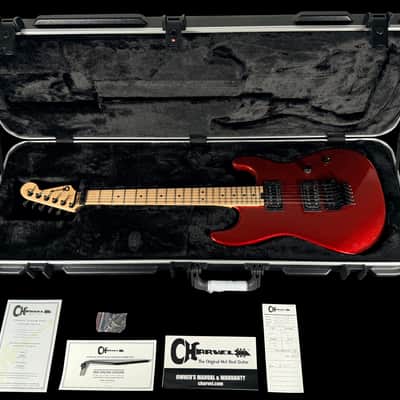 2024 Charvel Custom Shop USA San Dimas 2H with Floyd Rose ~ Red Sparkle image 14