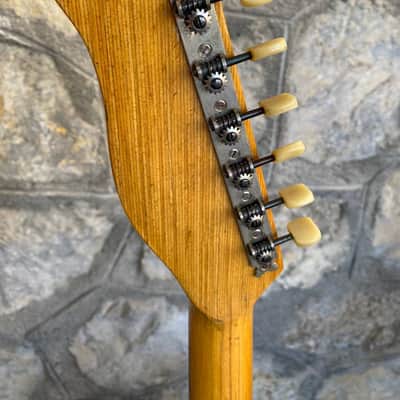 1960s Hopf Saturn 63 - Brownburst - Museum Condition - 100% Original w/ Tremolo & Demo Video image 15