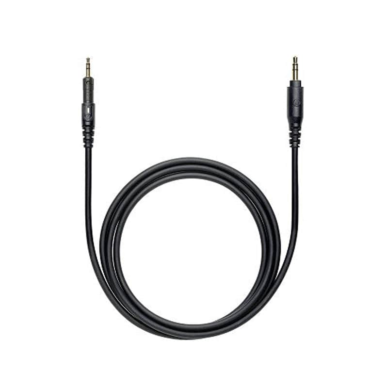 Audio-Technica HP-SC M-Series Cable - Straight 1.2M (Black) image 1