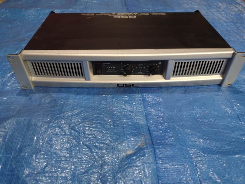 QSC GX5 2-Channel Power Amplifier | Reverb