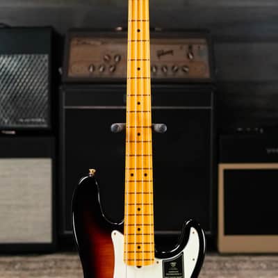 Fender 75th Anniversary American Professional PJ Bass - 2-Color Sunburst with Hardshell Case image 4
