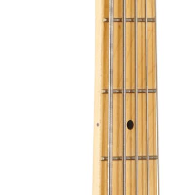 Fender American Pro II Precision Bass V Bass Guitar (with Case), Dark Night image 6