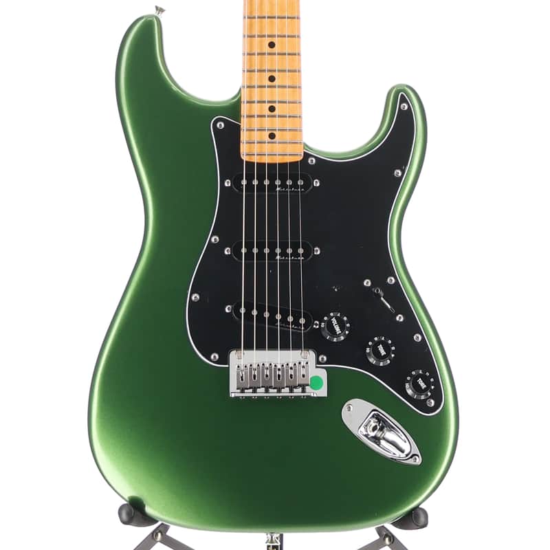 Fender Certified Pre-Owned Player II Modified Stratocaster, Maple Fingerboard, Harvest Green Metallic (E3) (41092)