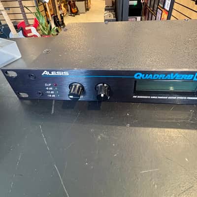 Alesis QuadraVerb GT 20k Bandwidth Simultaneous Guitar Effects Processor 1990s - Black image 4