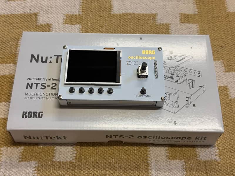 KORG NTS-2 - 4-channel oscilloscope + FFT analyzer + tuner + signal generator - eurorack data image 1