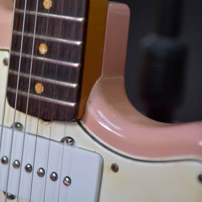 Noizemaker Jazzmaster Shell Pink Montys Pickups Spitfire Pickguard Mastery image 10