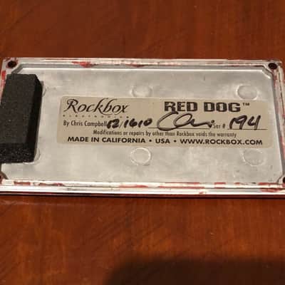 2010 Rockbox Red Dog Limited Custom Swirl #194 image 8