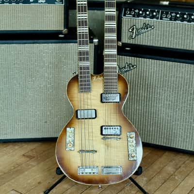 Hofner 191 Double Neck 4 & 6 String Vintage Bass/Guitar Circa 1961-64' image 1