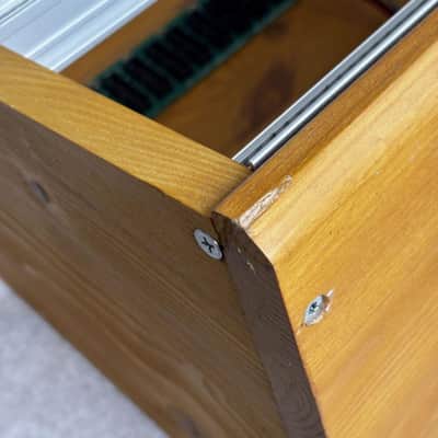 Uryan Modular 12U / 84HP tabletop Custom Series eurorack case 2021 - Light Oak image 8