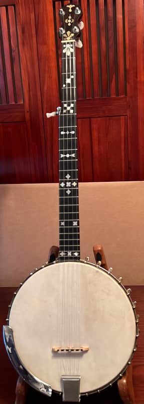 AC Fairbanks Regent 1900 5 string open back Banjo image 1