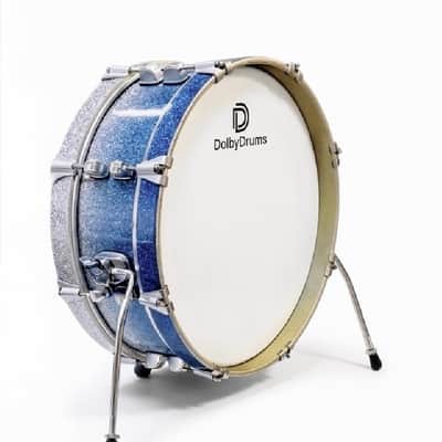 Dolby Dual Core Hybrid Shell Pack Blue Electronic Drum for Roland Alesis image 2