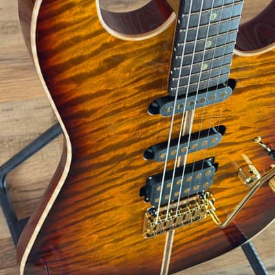 Schecter USA Custom Shop CET 50th Anniversary Electric Guitar - Golden Anniversary  (14 out of 50) image 5