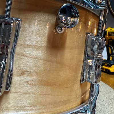 Ludwig Classic Maple 14x6.5" Rock Concert Snare Drum - Natural Lacquer image 8