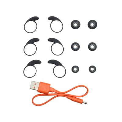JBL Reflect Mini NC TWS - Small waterproof sports in-ear headphones with Bluetooth, with charging case, in black image 8