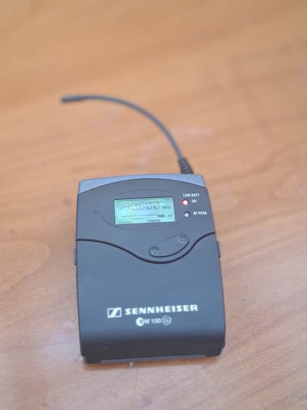 Sennheiser 🎤 Sennheiser SK 100 G2 Bodypack Transmitter – True Diversity System image 1