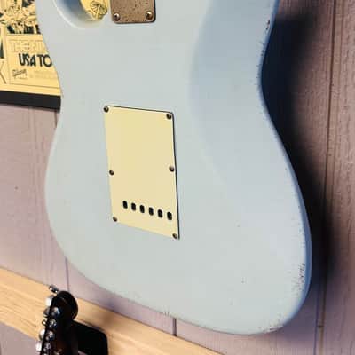 MJT Stratocaster 2026 - Sonic blue relic nitro image 7