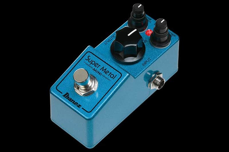 Mint Ibanez SMMINI Mini Super Metal Distortion Guitar Effects Pedal Made in Japan image 1