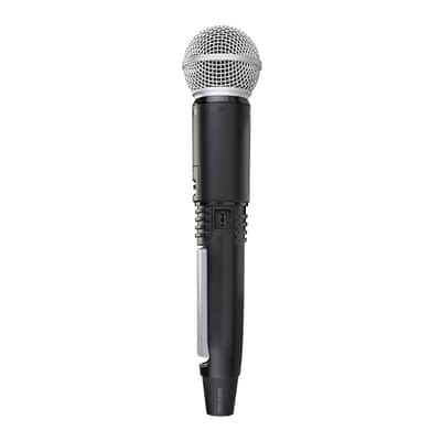 Shure GLXD24+/SM58-RST-02 Dual Band Vocal System with SM58 Microphone and GLXD4+ Receiver image 4