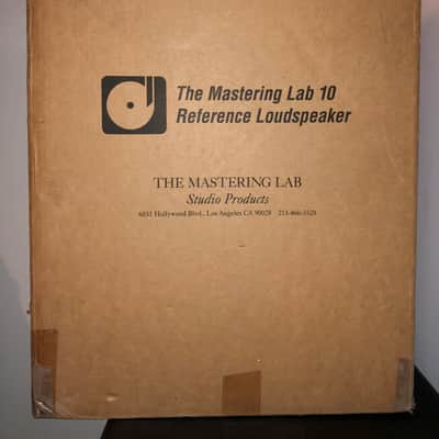 Mastering Lab / Manley ML10 Tannoy SGM monitors! image 12