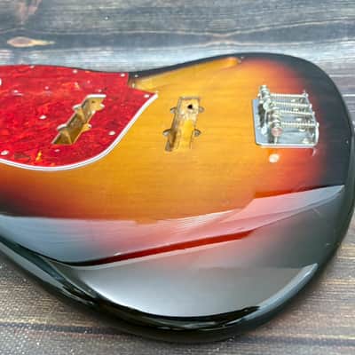1993-94 Fender Japan JB62 Jazz Bass Body 3TS Sunburst Made in Japan image 8