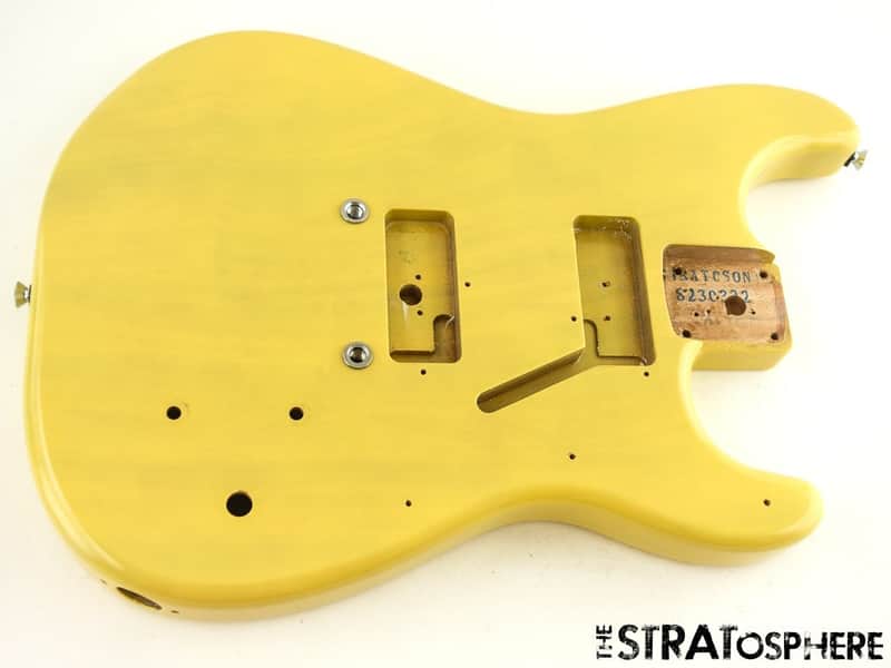 Fender Squier Paranormal Strat-O-Sonic BODY Vintage Blonde image 1