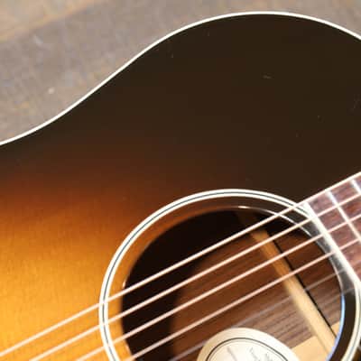 2008 Gibson Advanced Jumbo Acoustic Guitar Vintage Sunburst + OHSC image 7