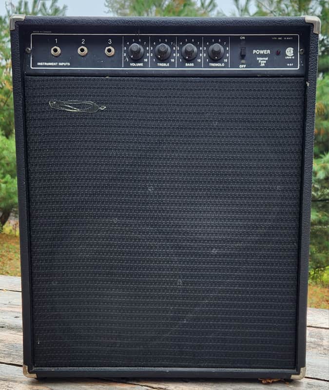 Garnet Sears 'Stencil' 10-ST 2×8 Guitar Combo w Tremolo 1960s Canada image 1