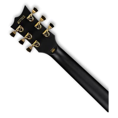 ESP LTD EC-1000 Left Handed Electric Guitar - Vintage Black - B-Stock image 4