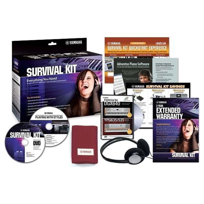 Yamaha SK88B Keyboard Survival Kit for YPG535, YPG635, DGX640 image 1