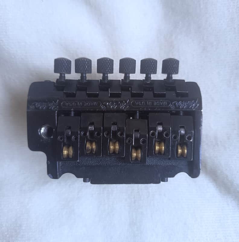 Kahler 2520 Bridge 2 Point Tremolo System 80's - Black image 1