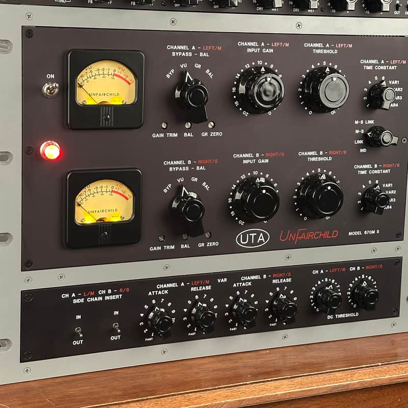 Undertone Audio Unfairchild Model 670M II 2-Channel Tube Compressor / Limiter. MINT Fairchild 670