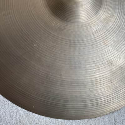 Zildjian 22” A Ride Cymbal 70s - Cu image 4