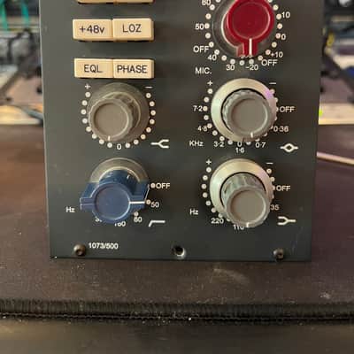 Heritage Audio 1073/500 Pre/EQ 500 Series Module 2013 - 2018 - Blue image 1