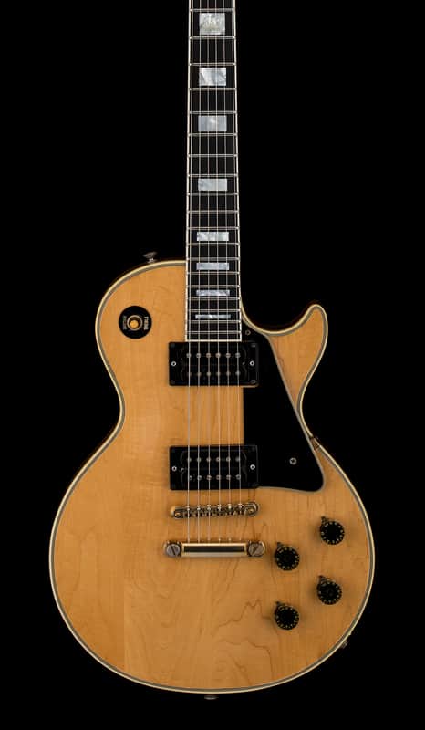 1974 Gibson Les Paul Custom - Natural #82933 with Original Hard Case image 1