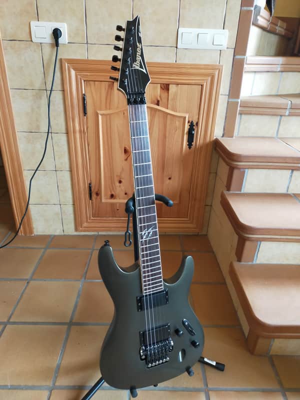 Ibanez S520EX 2005–2009 - Metallic Olive / ZR tremolo / Made in Korea MIK / S 520 image 1