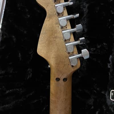 Fender Custom Shop Eddie Van Halen Signature Frankenstein 2007 - Red/White/Black image 7