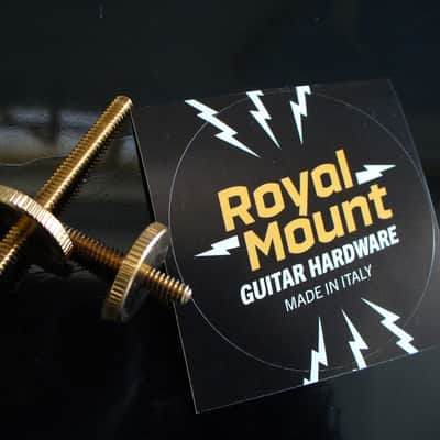 Gibson soft brass 50 thumbwheels + LONG posts mapleflame ABR-1 bridge Les Paul Royal Mount 2026 - Gold image 2