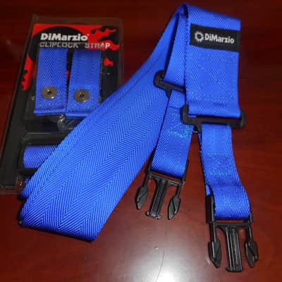 DiMarzio DD2200BL 2" Nylon ClipLock Strap