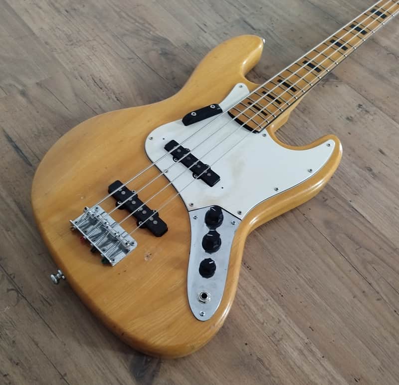 Morris/Moridaira Jazz Bass ( H.S. Anderson, Greco, Tokai, Ibanez, Lawsuit, Matsumoku) 1975 Wood image 1