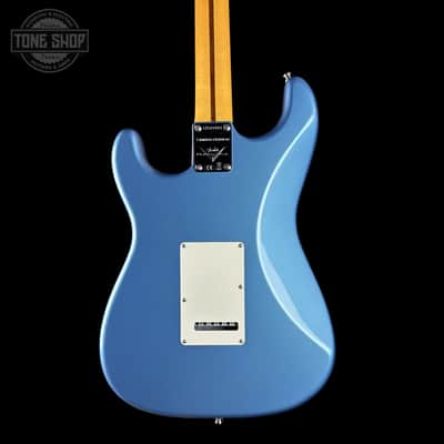 Fender Custom Shop Custom Deluxe Stratocaster NOS Aged Lake Placid Blue w/case CZ589420 image 6