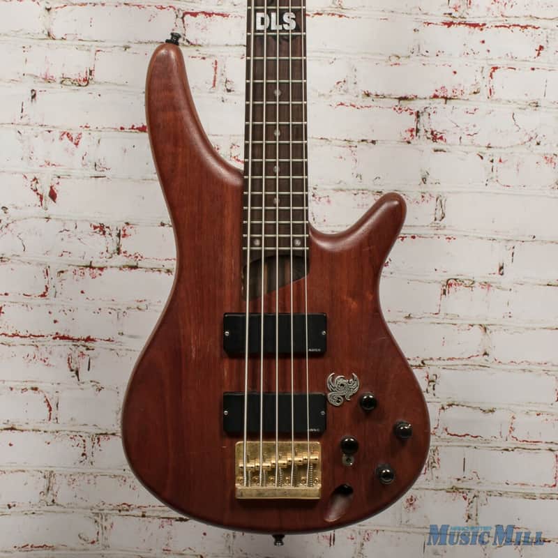 2002 Ibanez K5 Fieldy Signature 5-String Electric Bass Natural x5258 (USED) image 1