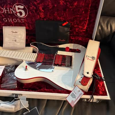 Fender John 5 Signature Ghost Telecaster 2023 White image 16